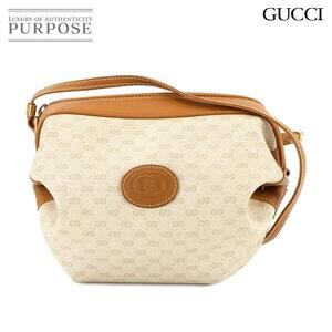 Gucci GG shoulder bag leather Beige Pink Tan brown